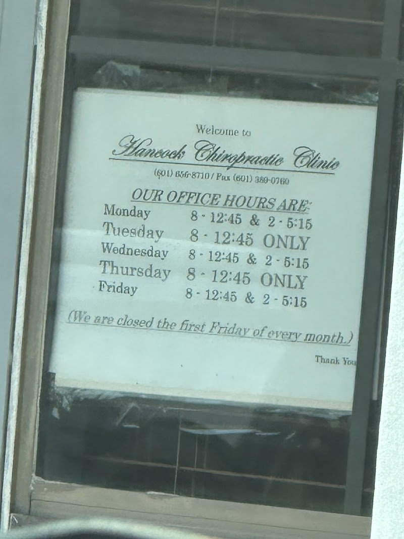 Hancock Chiropractic Clinic