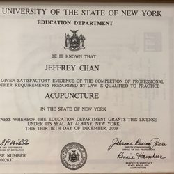 Chinatown Acupuncture Clinic-Jeffrey Chan Acupuncture And Herbal Medicine center